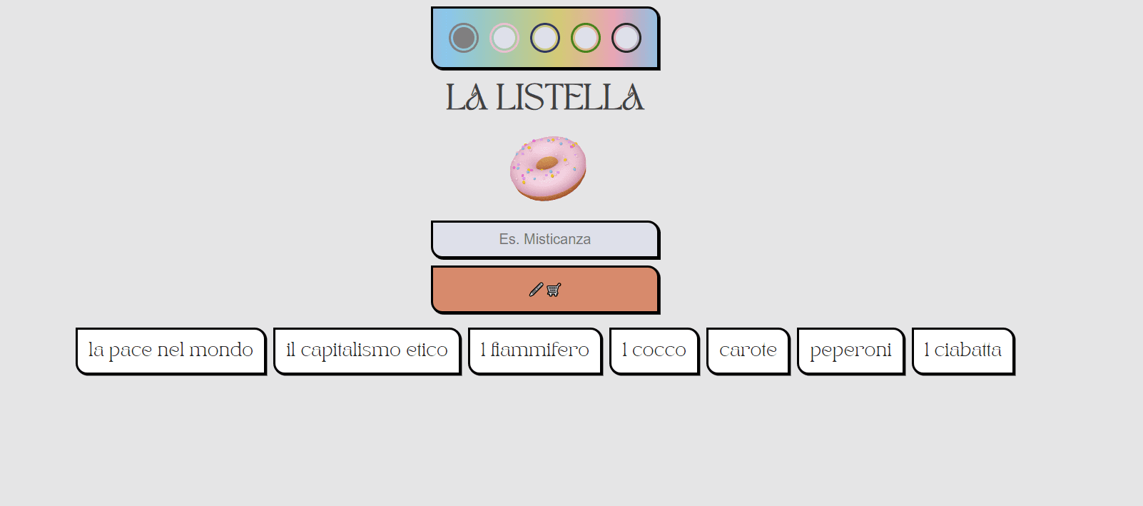 ✹ LA LISTELLAproject image